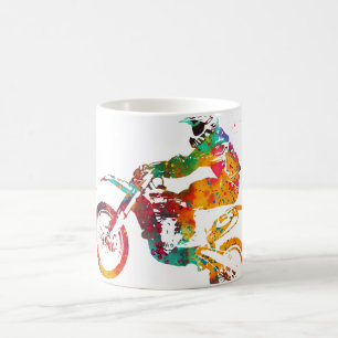 Motocross Dirt Bike Kaffeetasse
