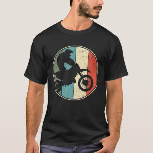 Motocross Dirtbike Retro Vintage T-Shirt