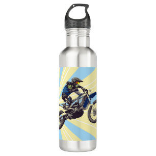 Motocross Edelstahlflasche