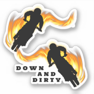 Motocross Extreme Biking Aufkleber