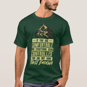 Motocross-Fahrer Motocross Motorrad-Rennen T-Shirt