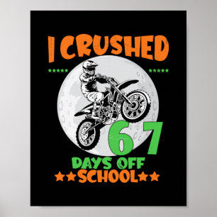 Motocross-Fahrer überfuhr 67 Tage lang Schüler Poster