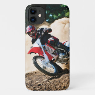 Motocross-Fahrer-Wurfkissen Case-Mate iPhone Hülle