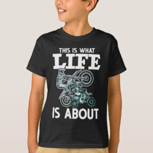 Motocross Familie Vater Son Dirt Bike T-Shirt