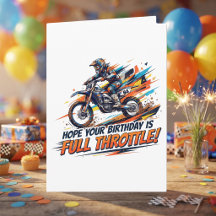 Motocross Geburtstag für ihn