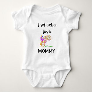 Motocross-Geschenk für Neugeborene, Dirt Bike Whee Baby Strampler