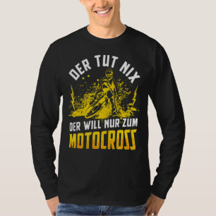 Motocross Geschenke für Männer Schmutz Bike Enduro T-Shirt