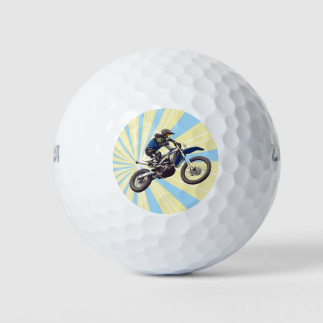 Motocross Golfball (Vorderseite)
