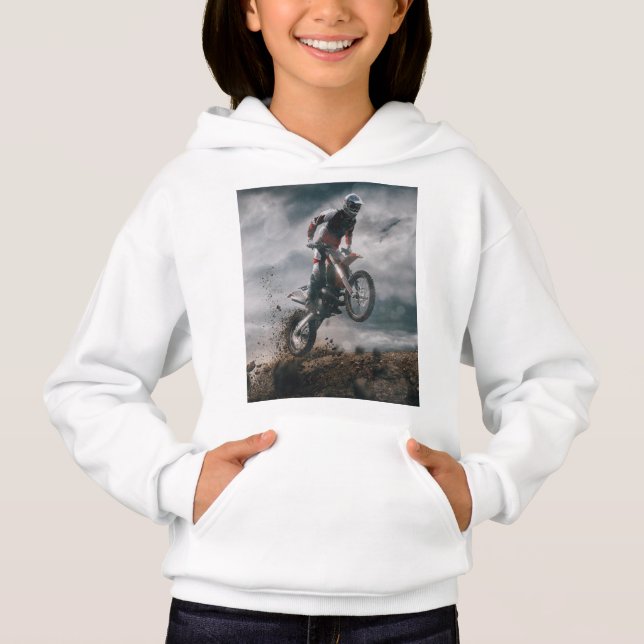 Motocross Hoodie (Vorderseite)