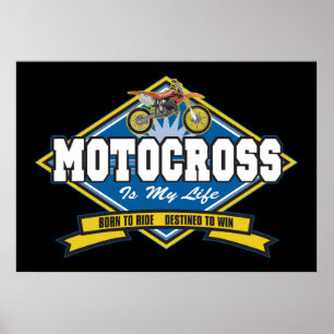 Motocross ist mein Leben Poster