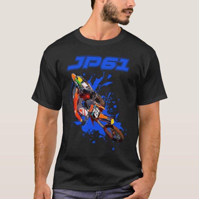 Motocross Jorge 61 Prado T-Shirt (Vorderseite)