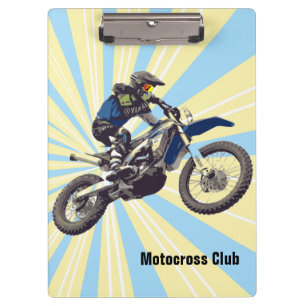 Motocross Klemmbrett