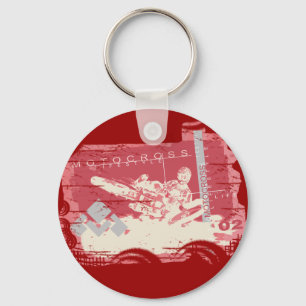 Motocross-Lebensstil-T-Shirts und Geschenke Schlüsselanhänger