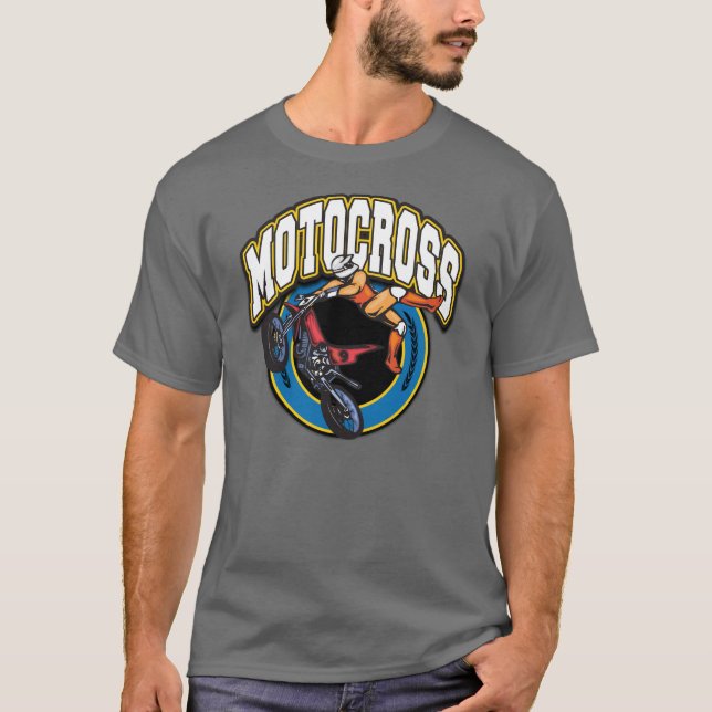 Motocross-Logo T-Shirt (Vorderseite)