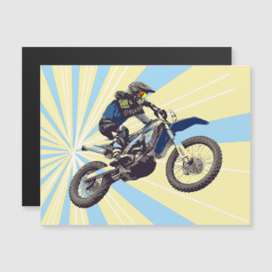 Motocross Magnetkarte