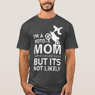 Motocross Mama Proud Moto Racing Mama Mütter Tag T-Shirt