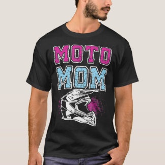 Motocross Moto Mama MX Dirtbike T-Shirt