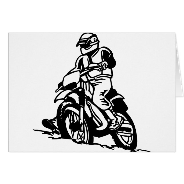 Motocross-Motorrad (Vorderseite (Horizontal))
