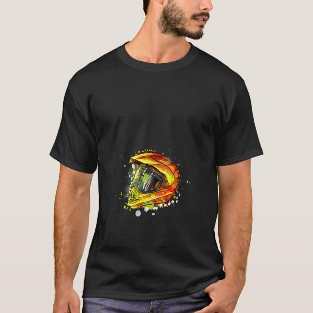 Motocross Motorrad Liebe Motor D T-Shirt (Vorderseite)