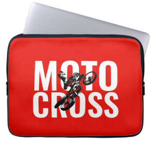 Motocross Motorrad Pop Art Laptopschutzhülle