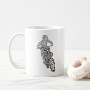 Motocross Off Road Motorrad Kaffeetasse