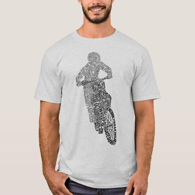 Motocross Off Road Motorrad T-Shirt (Vorderseite)