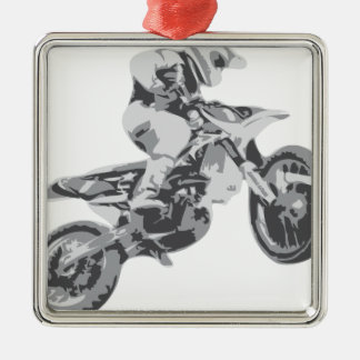 Motocross Ornament Aus Metall