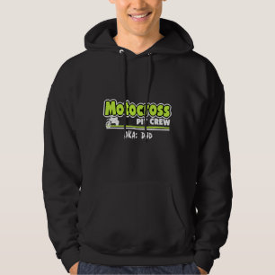 Motocross Pit Crew Vater Hoodie