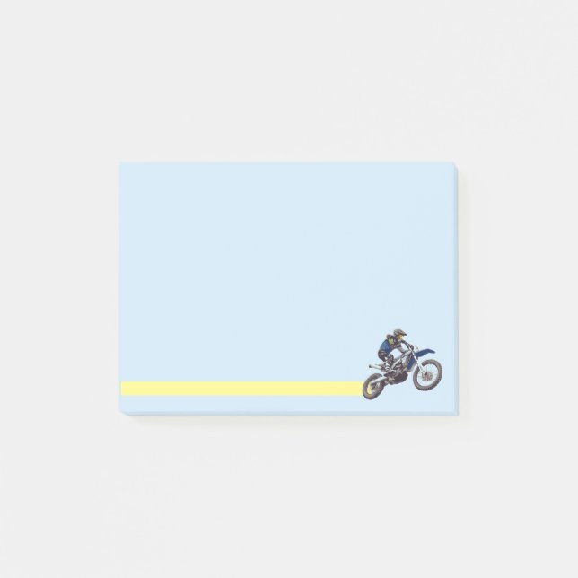 Motocross Post-it Klebezettel (Vorderseite)