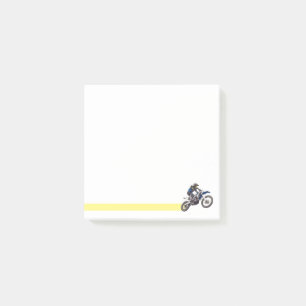 Motocross Post-it Klebezettel