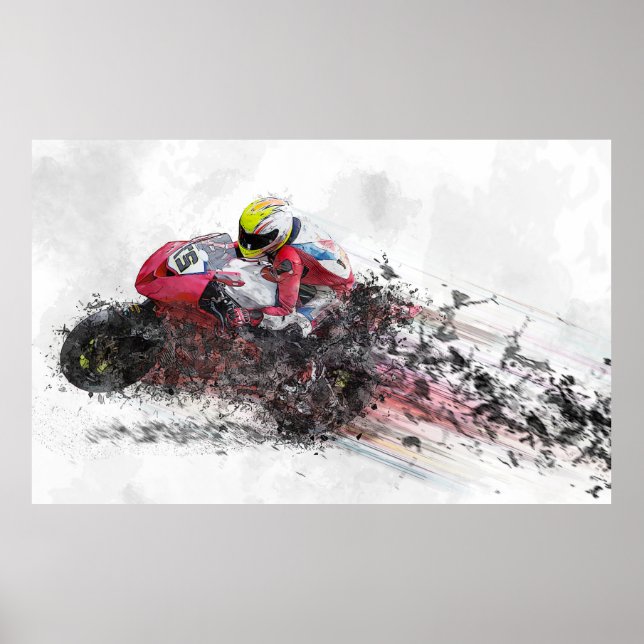 Motocross Poster (Vorne)