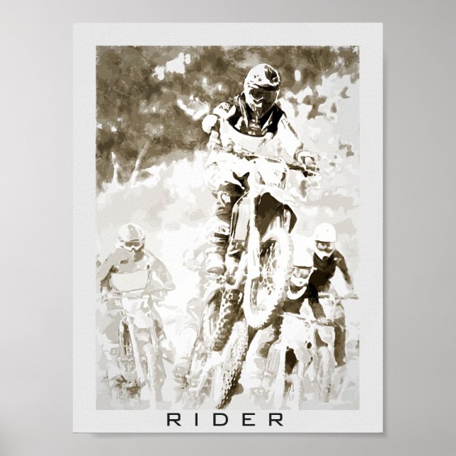 Motocross Poster (Vorne)