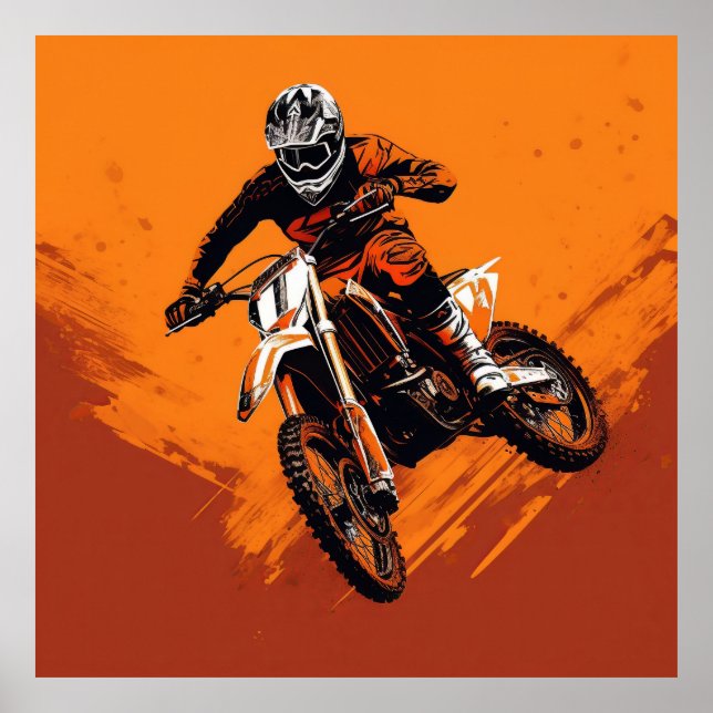 Motocross Poster (Vorne)