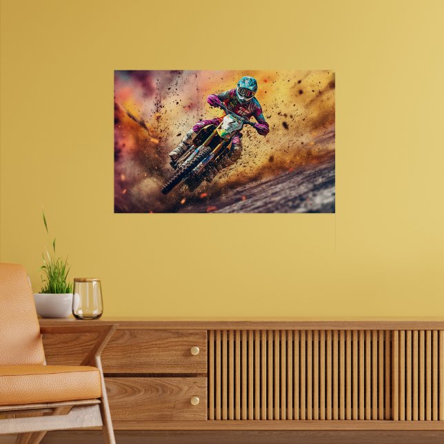 Motocross Poster (Wohnzimmer 2)