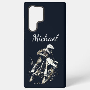 Motocross Quote Sport Motorrad Racing individuell Samsung Galaxy Hülle
