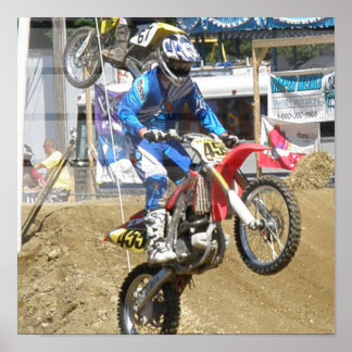 Motocross Race Poster