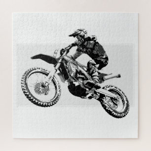 Motocross Racer Design Puzzle
