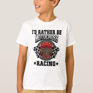 Motocross Racing Geschenk Baby T - Shirt