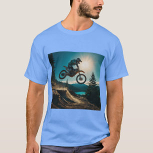Motocross-Rennfahrer am Spirit Lake T-Shirt