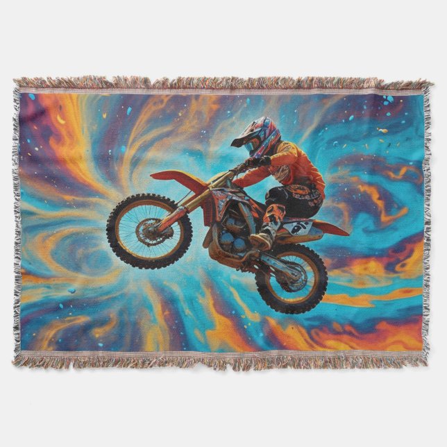 Motocross Rider and Dreamscape Decke (Vorderseite)