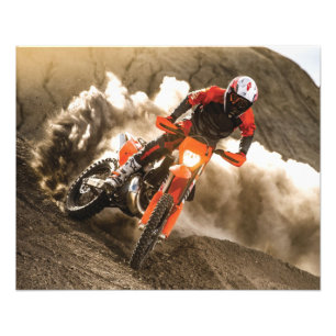Motocross Rider Fotodruck