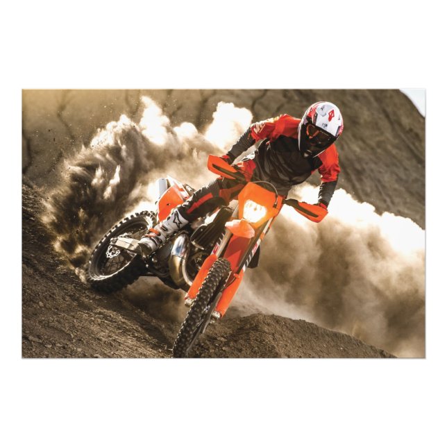 Motocross Rider Fotodruck (Vorne)