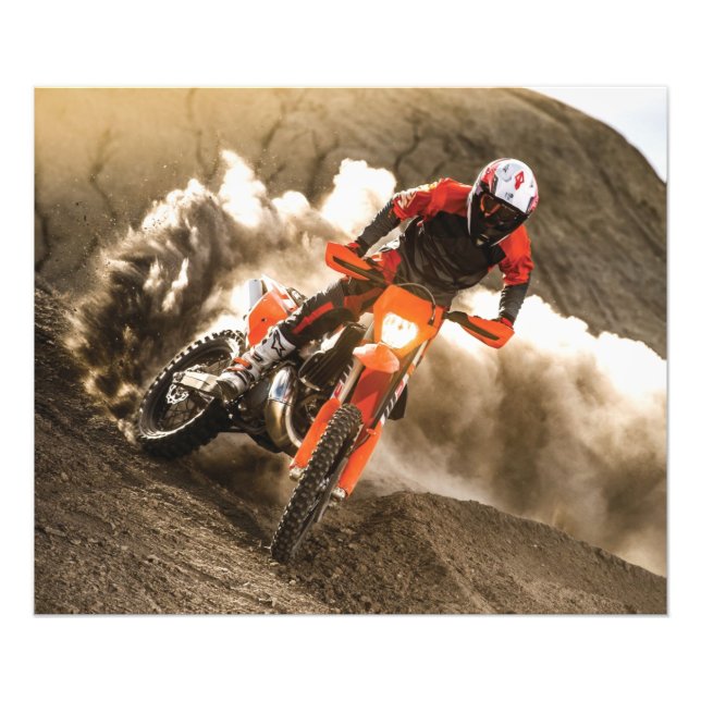 Motocross Rider Fotodruck (Vorne)