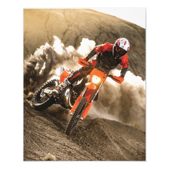 Motocross Rider Fotodruck (Vorne)