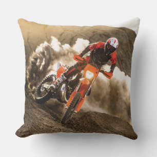 Motocross Rider Kissen