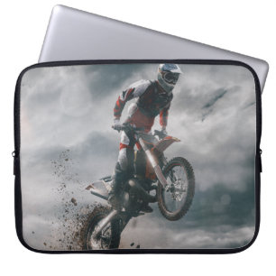 Motocross Rider Laptopschutzhülle