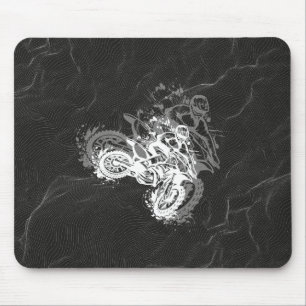 motocross rider mousepad