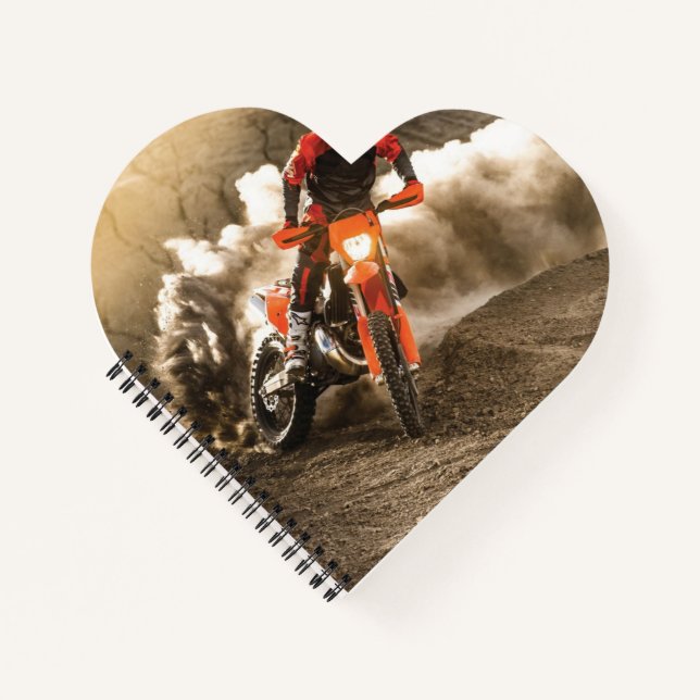 Motocross Rider Notizbuch (Vorderseite)