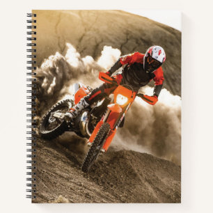 Motocross Rider Notizbuch
