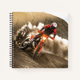 Motocross Rider Notizbuch